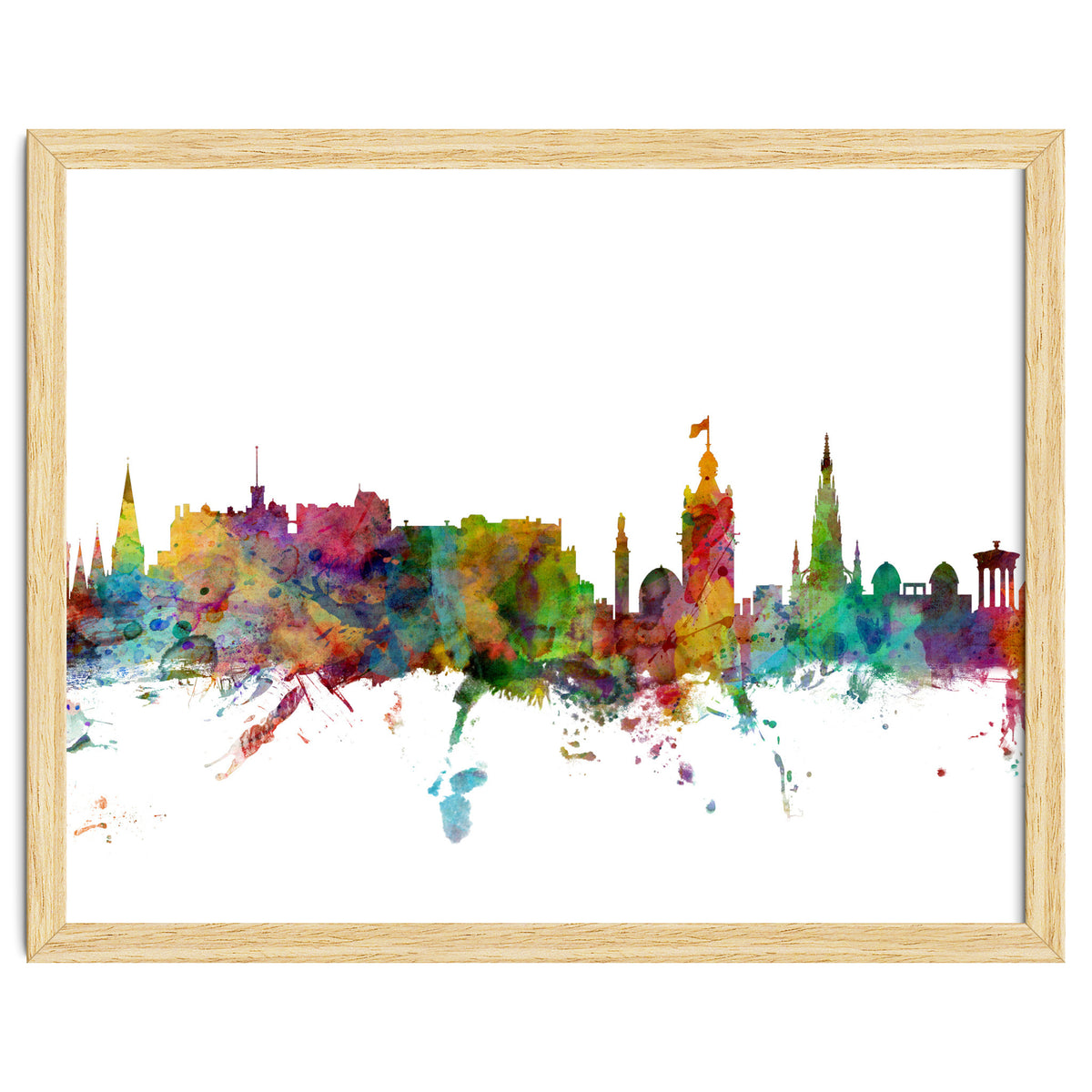 Edinburgh Scotland Skyline