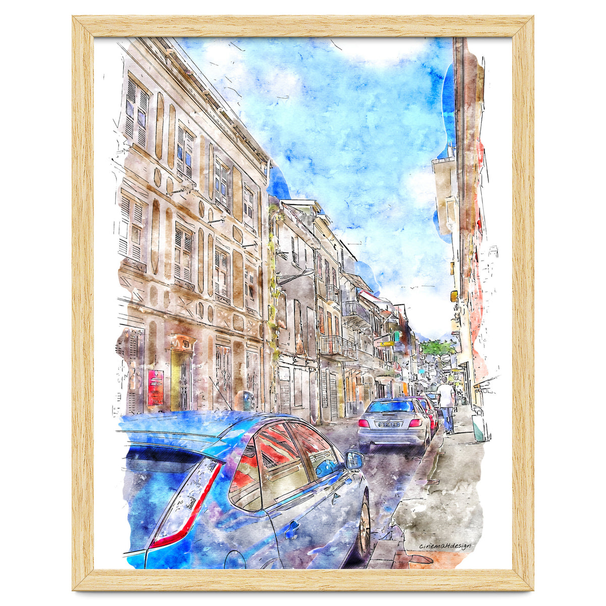 Street of Fort-de-France