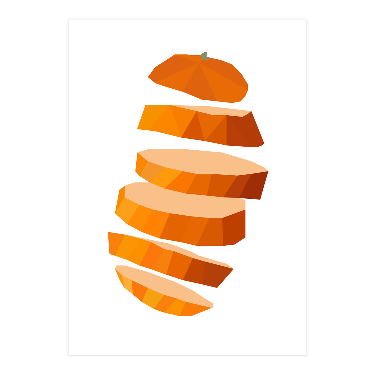 Orange Art  (Print Only)