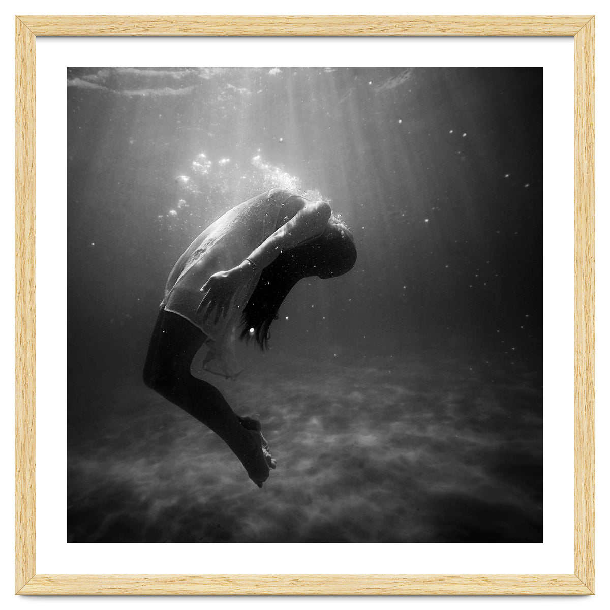 Woman Inside The Water