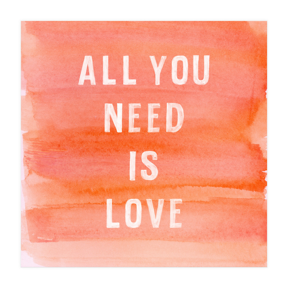 All You Need (Print Only)