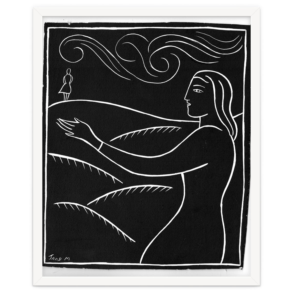 Woman With Future Self