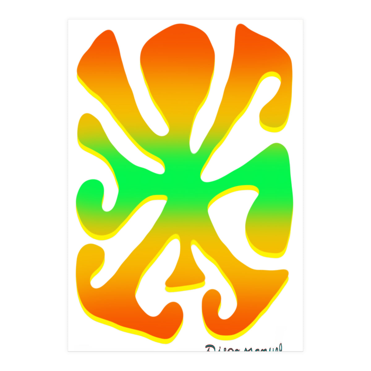 Fuego 168 Copia (Print Only)