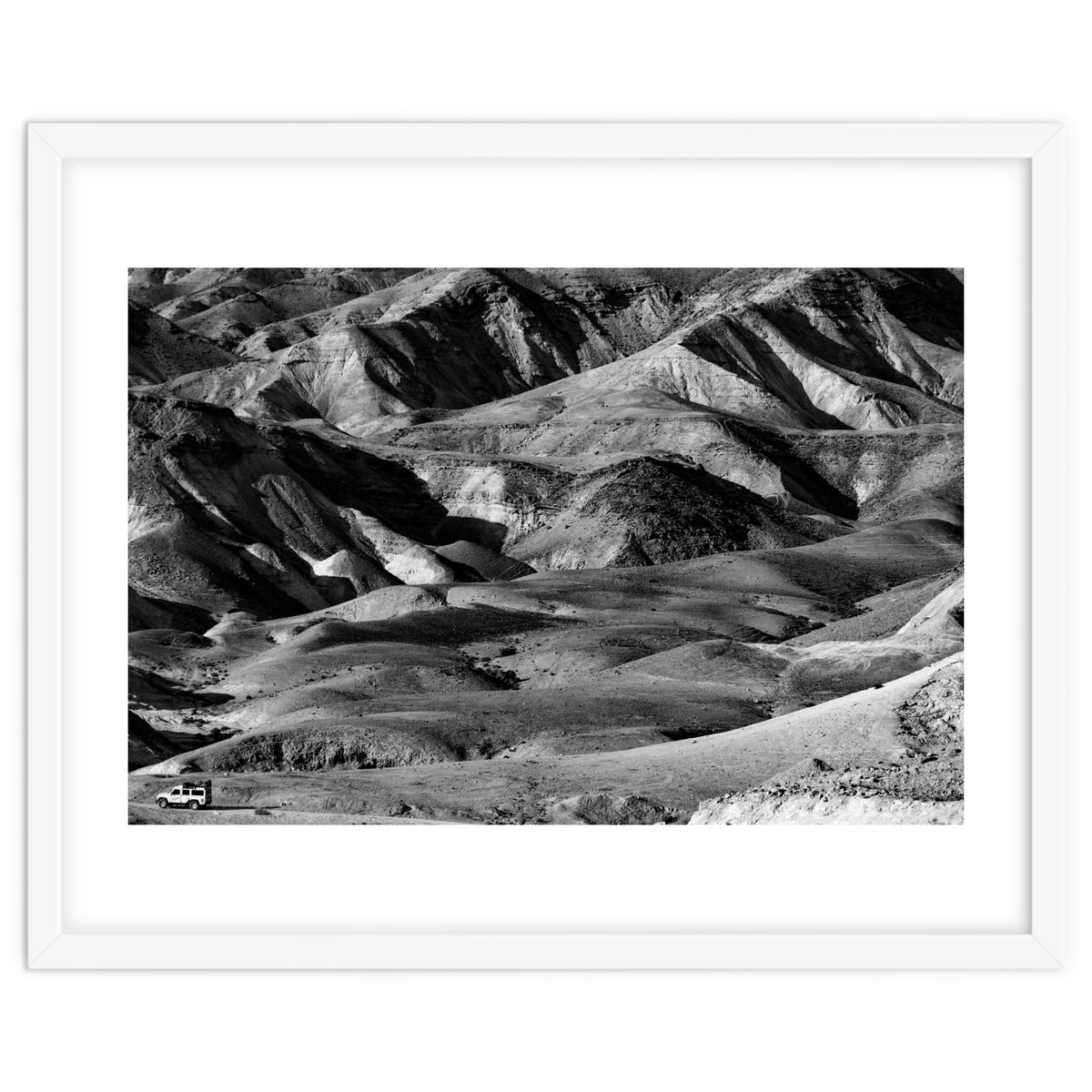 Driving across the Judean Desert