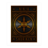 Ninja Shuriken (Print Only) thumbnail