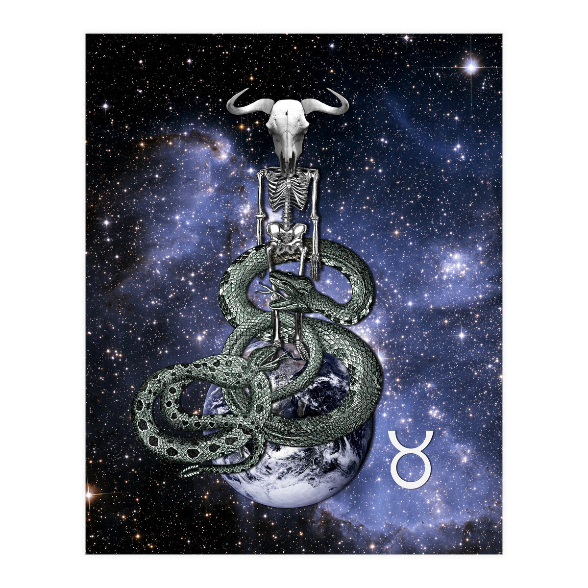 Tauro Zodiac Sign (Print Only)