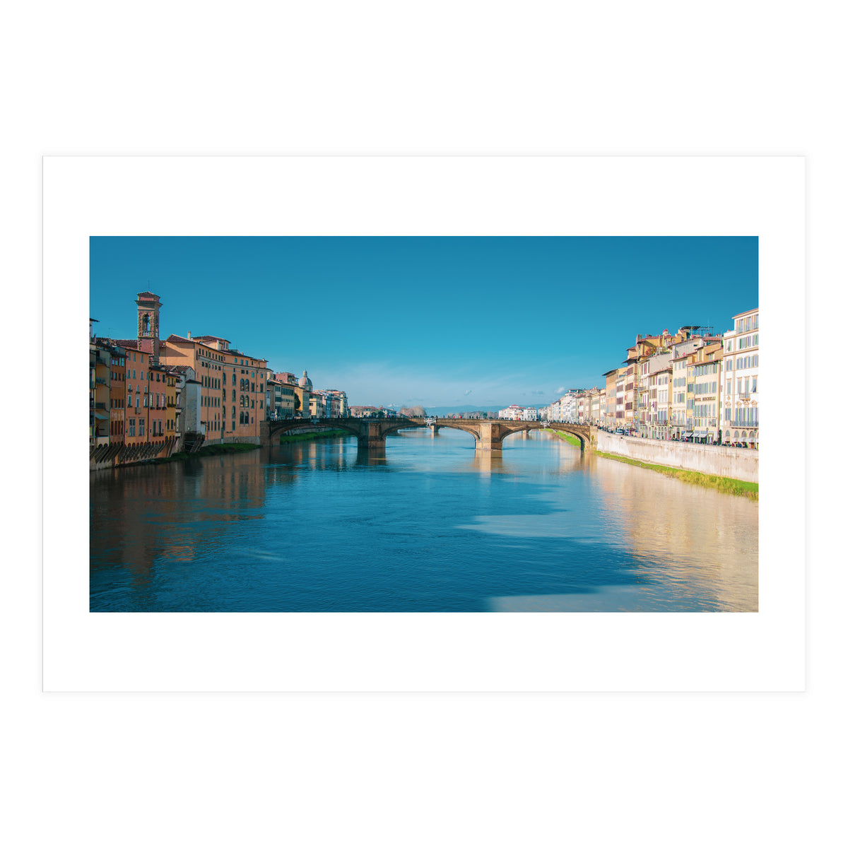Florence and the river Arno (Print Only)
