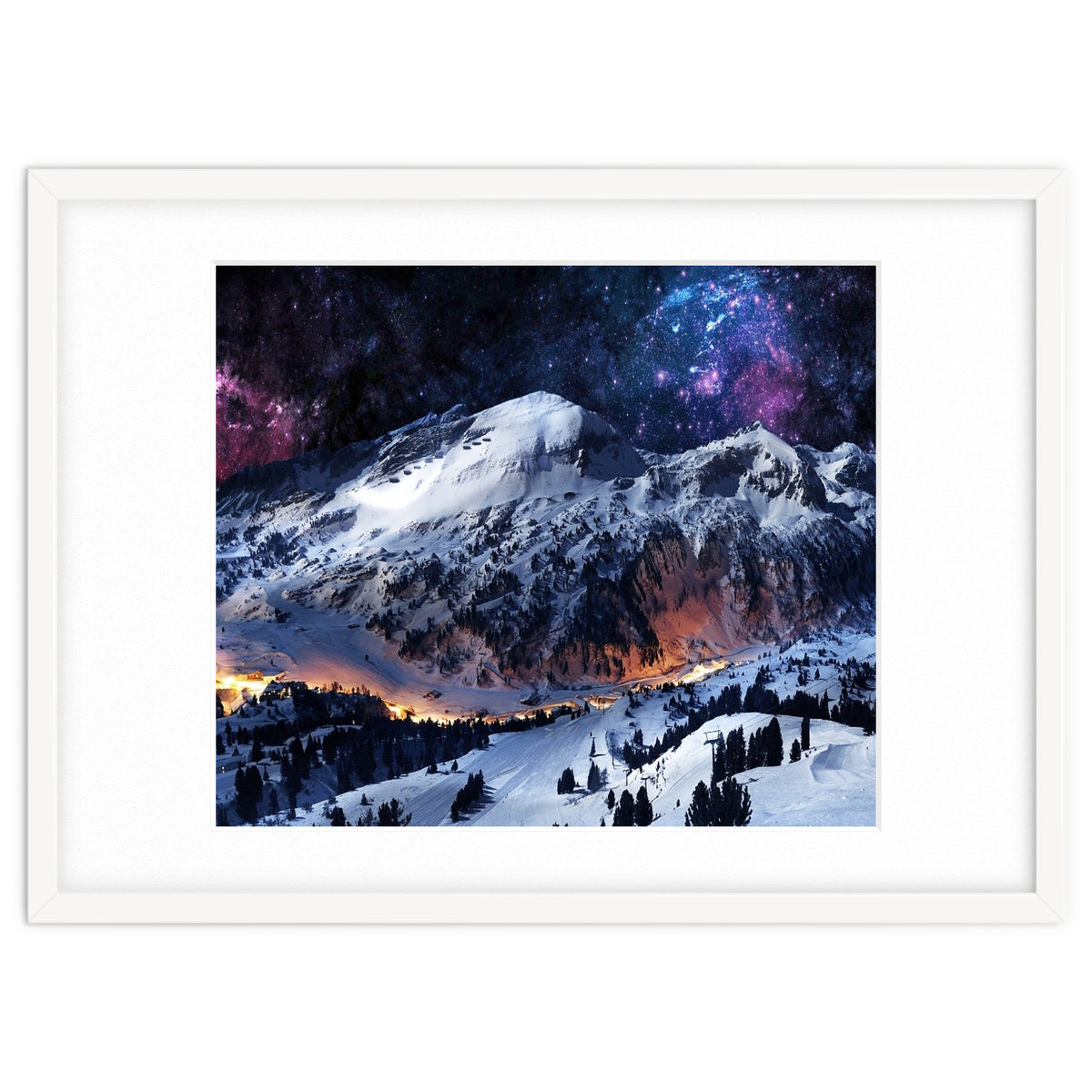 Mountain CALM IN space view