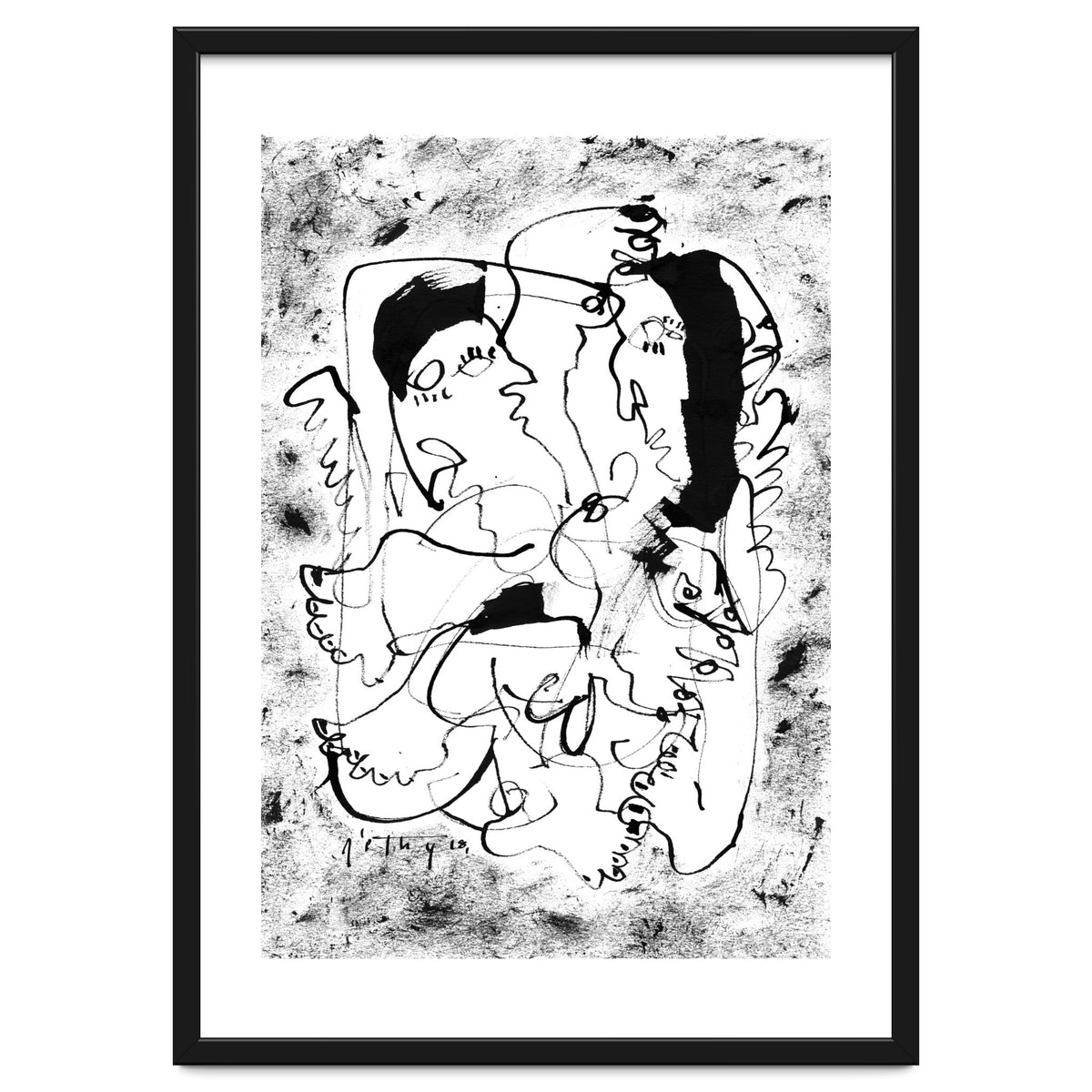 Dancing Forever - b&w