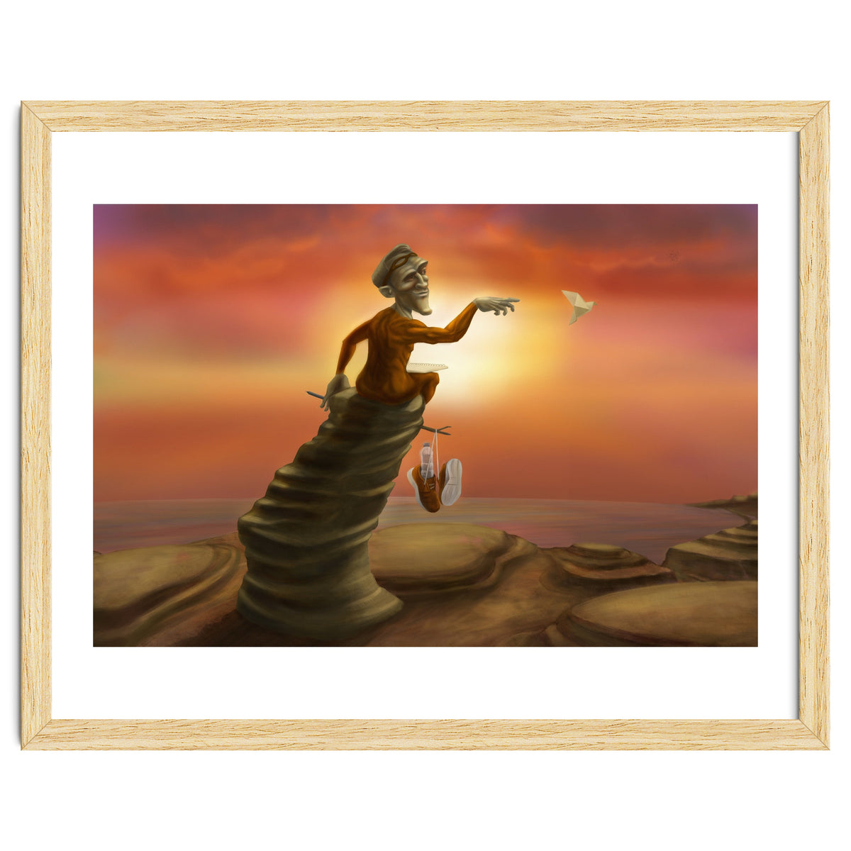 Superhero on a break