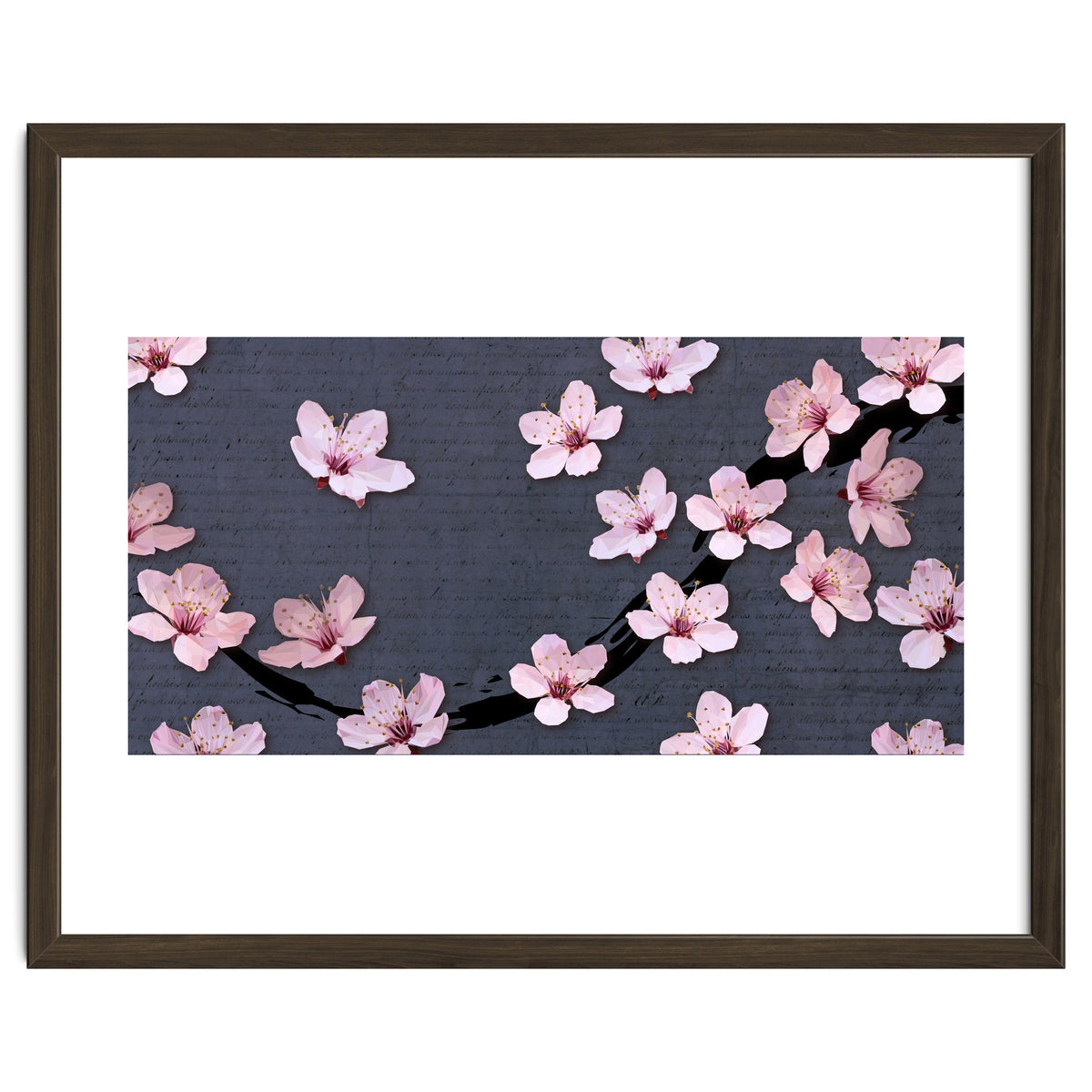 Triangulated Cherry Blossoms