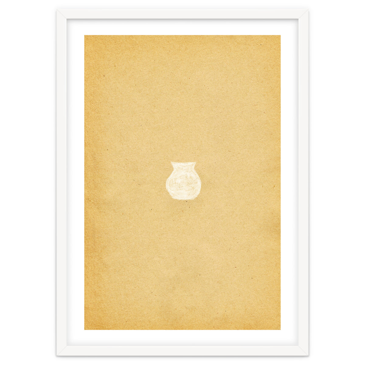 Minimal crock and retro paper