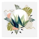 Abstract geometrical and botanical shapes (Print Only) thumbnail