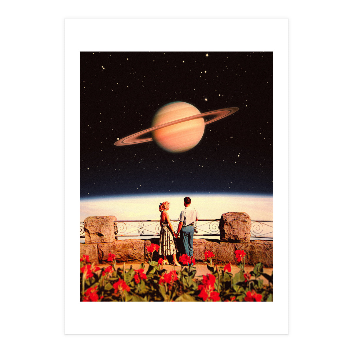 Lovers In Space (Print Only)