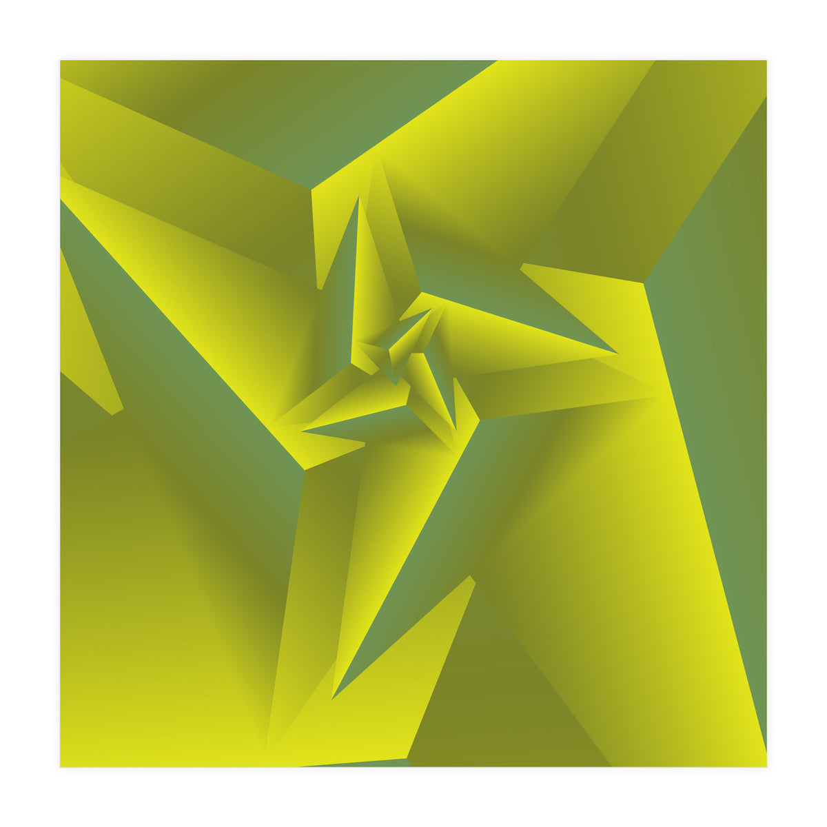 3D Traingle Pattern (Print Only)