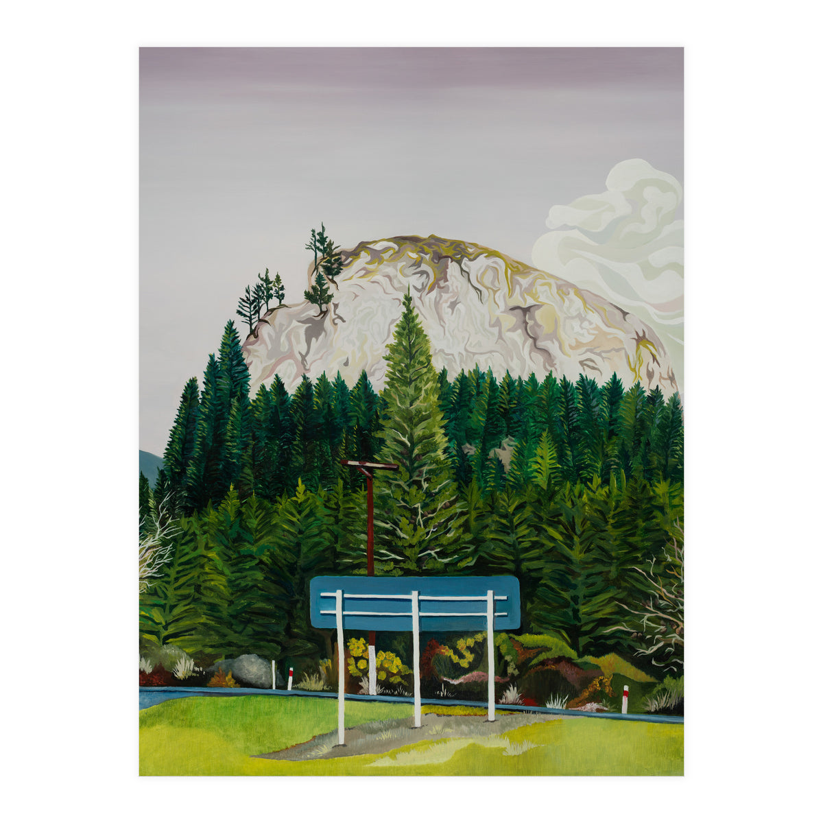 Pohaturoa - Approaching Taupo (Print Only)