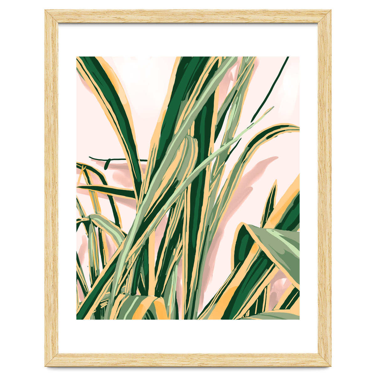 Blush Botanical Unfolding