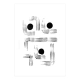 Mid-century Modern Monochrome Print #2 (Print Only) thumbnail