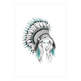 Indian Headdress (Print Only) thumbnail