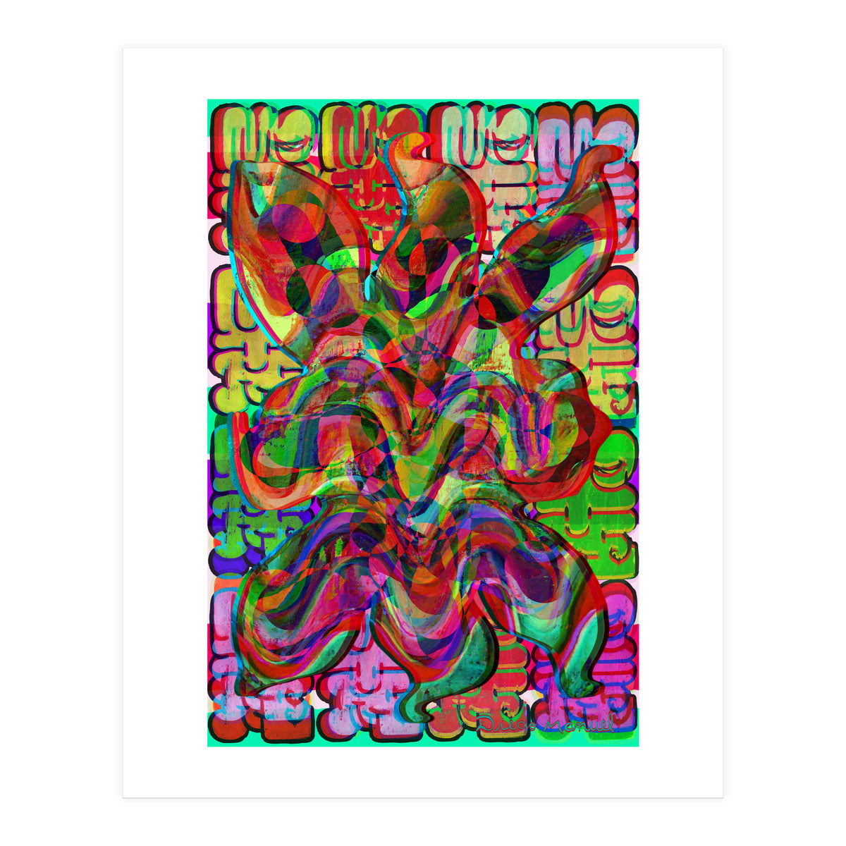 Pop Abstract 2023 Tapiz 103 (Print Only)