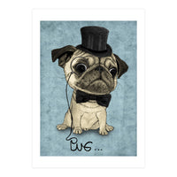 Pug, Gentle Pug (Print Only)