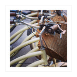 Stacks of bicycles (Print Only) thumbnail