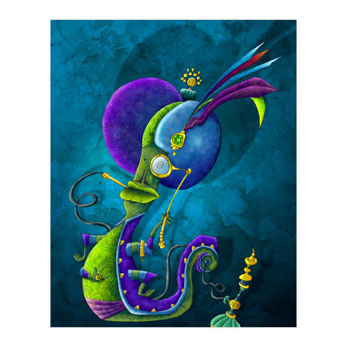 The Caterpillar (Print Only)