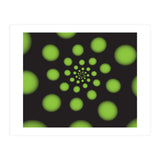 Green Spiral Dots (Print Only) thumbnail