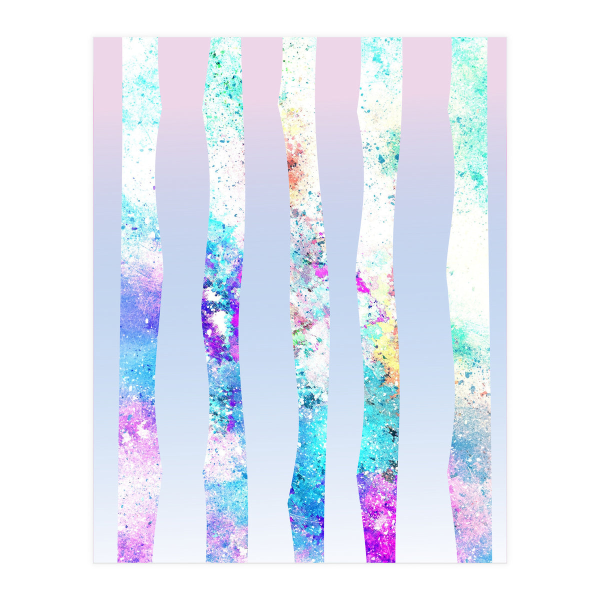 Watercolor Trees (Print Only)