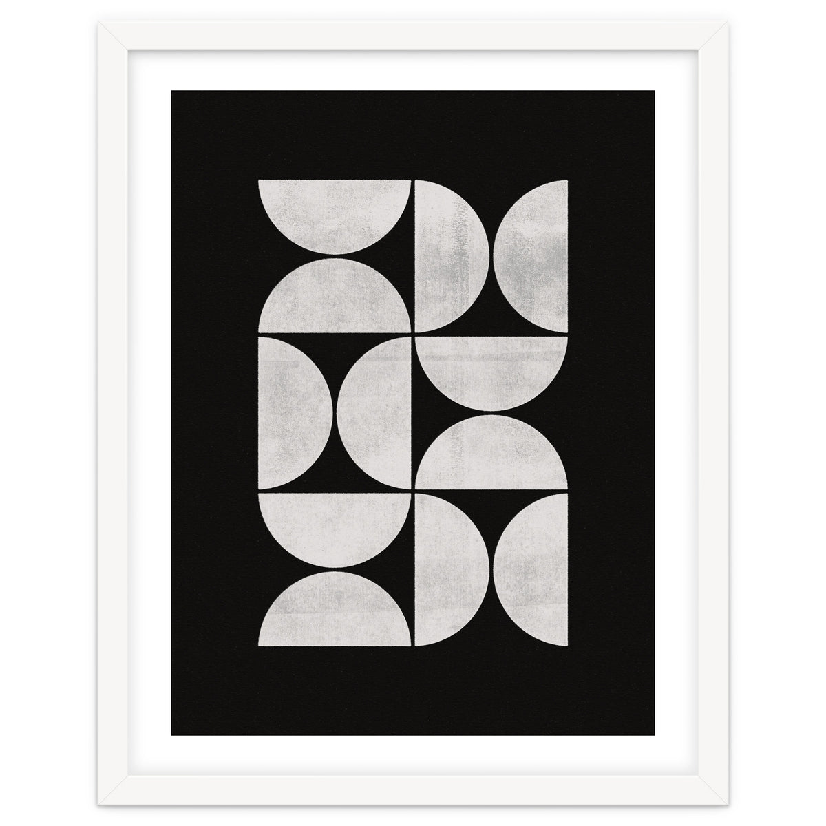 Mid-Century Modern No.31 - Woodblock Print