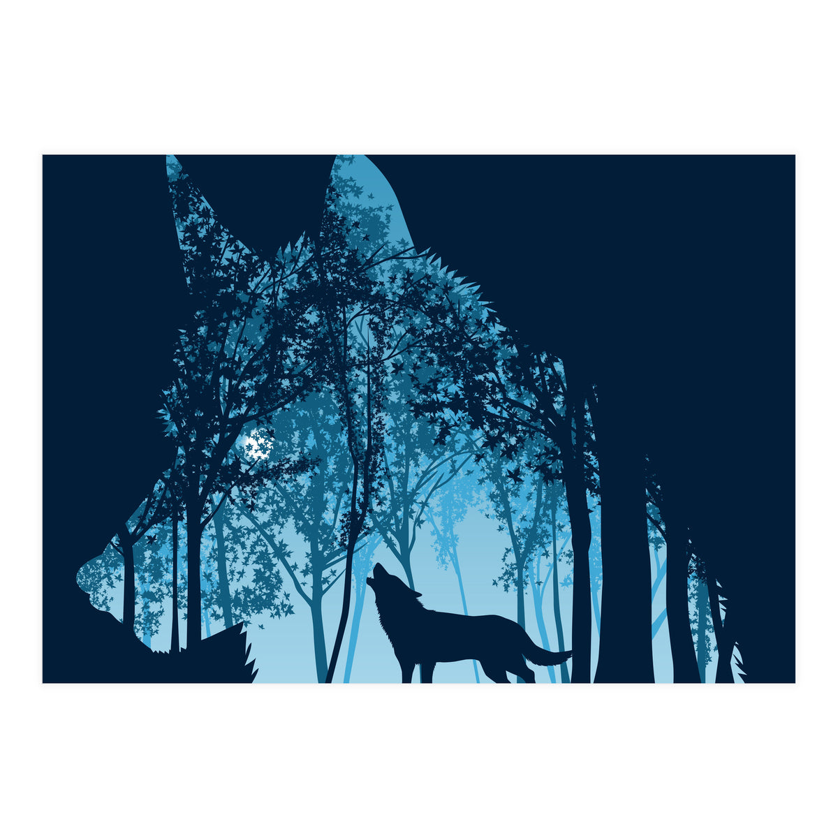 Wolf Forest (Print Only)
