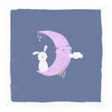 Baby Bunny And Moon B (Print Only) thumbnail