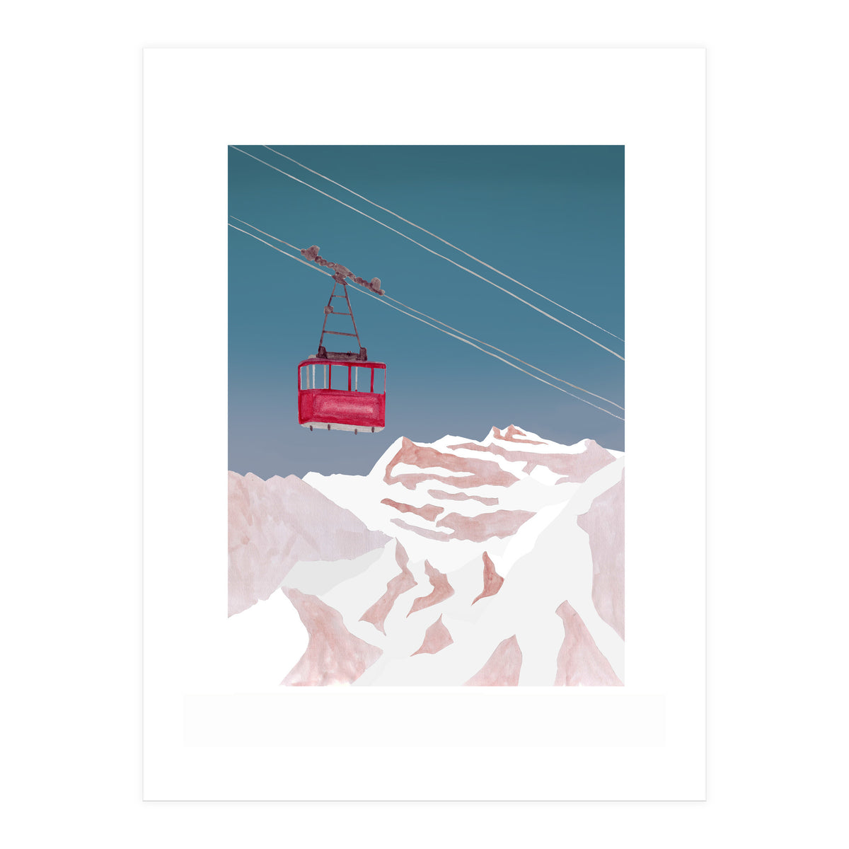 Mountain Love Lift (Print Only)