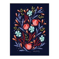 Wild Flowers and Oranges (Print Only)