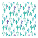 All Over Painted Cacti Mint And Pink (Print Only) thumbnail