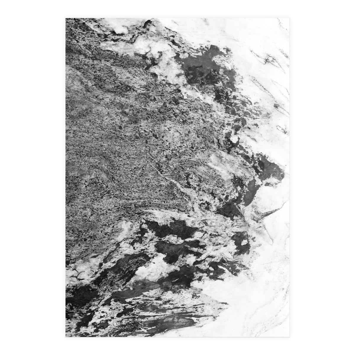 Marble Mountain Black and White I (Print Only)