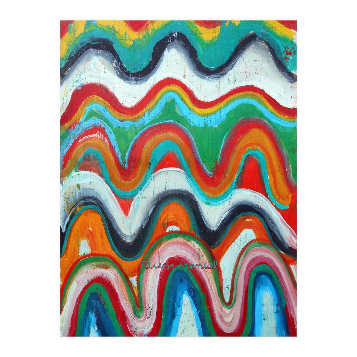 Pop Abstract A 7 (Print Only)