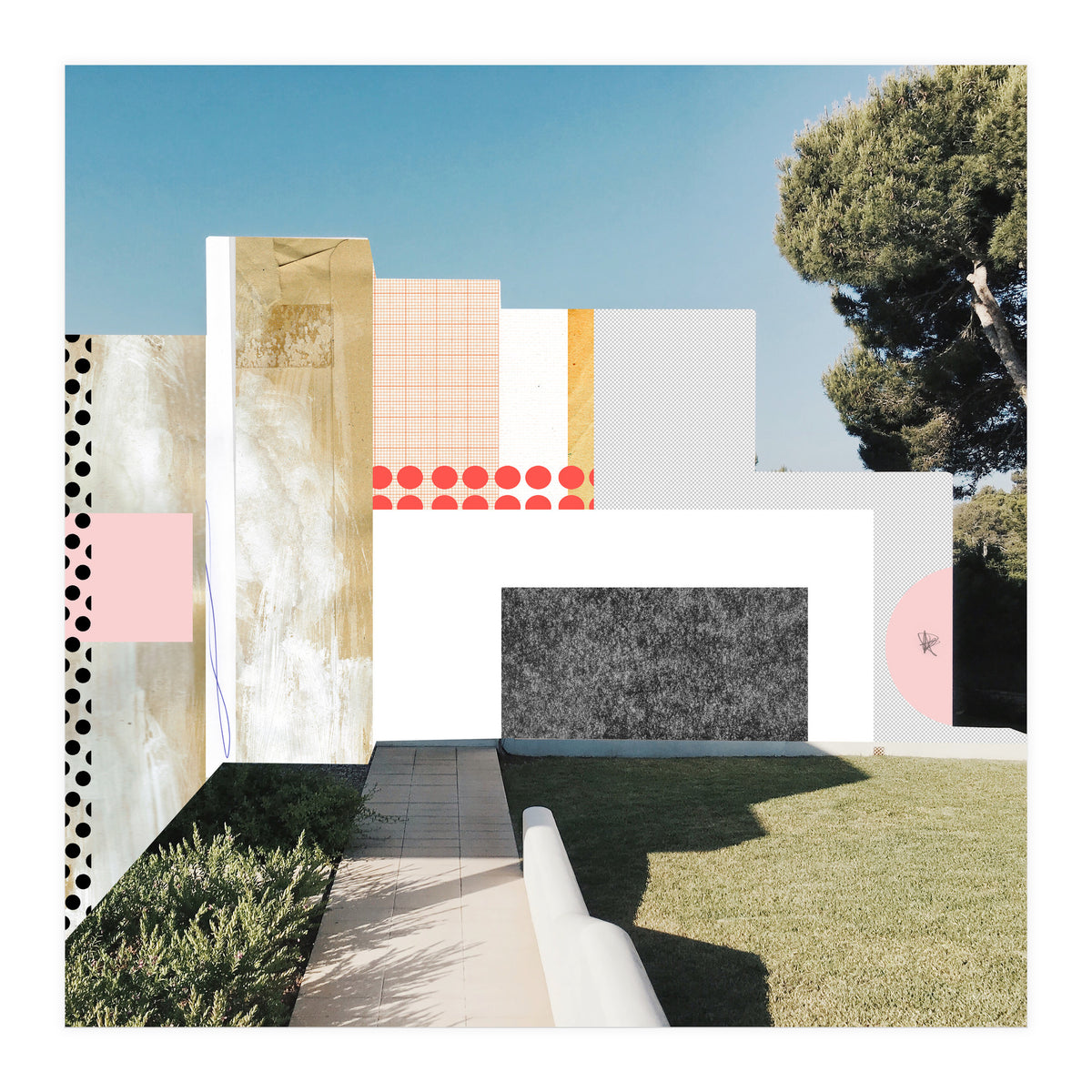 Abstract House Dream 17a (Print Only)