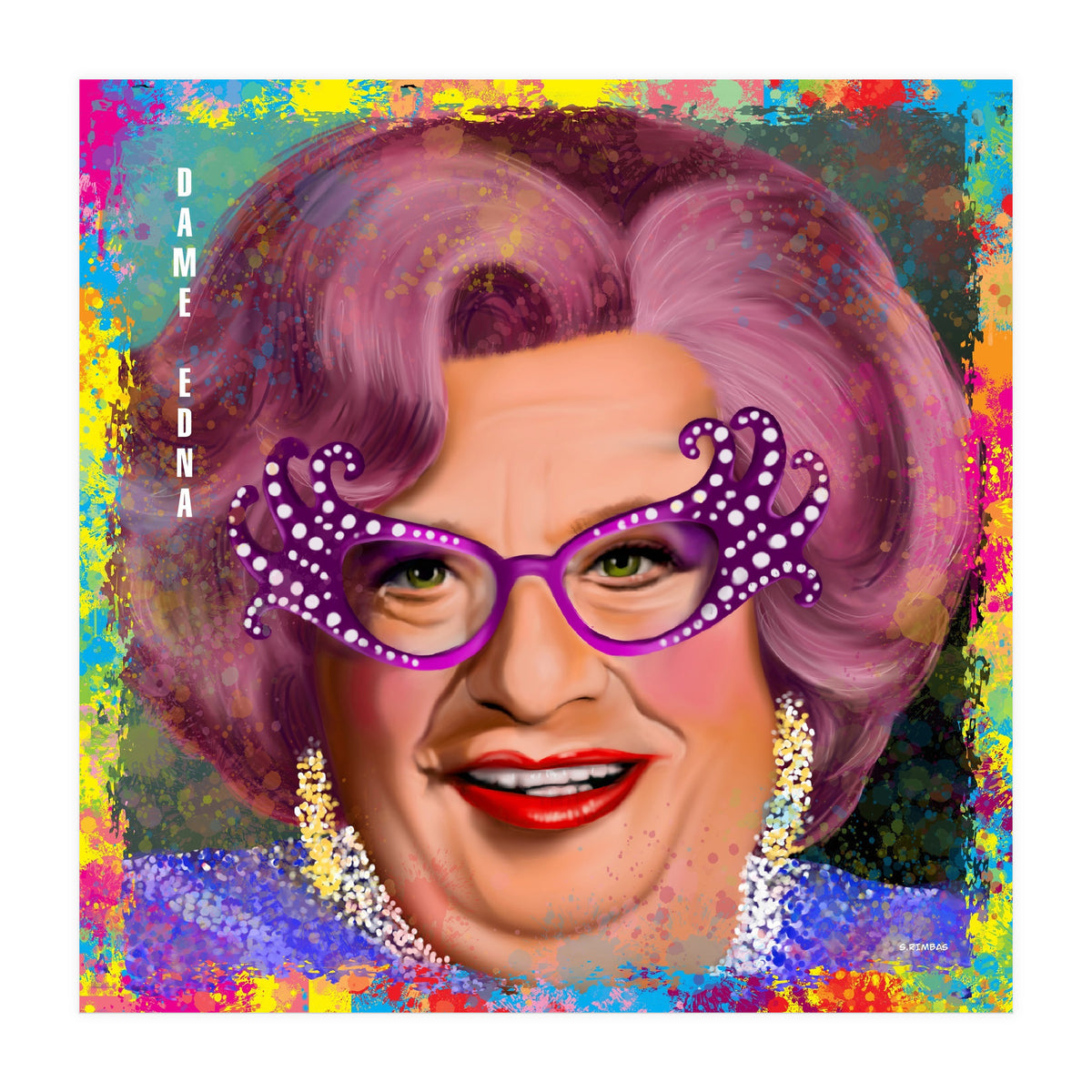 Dame Edna (Print Only)
