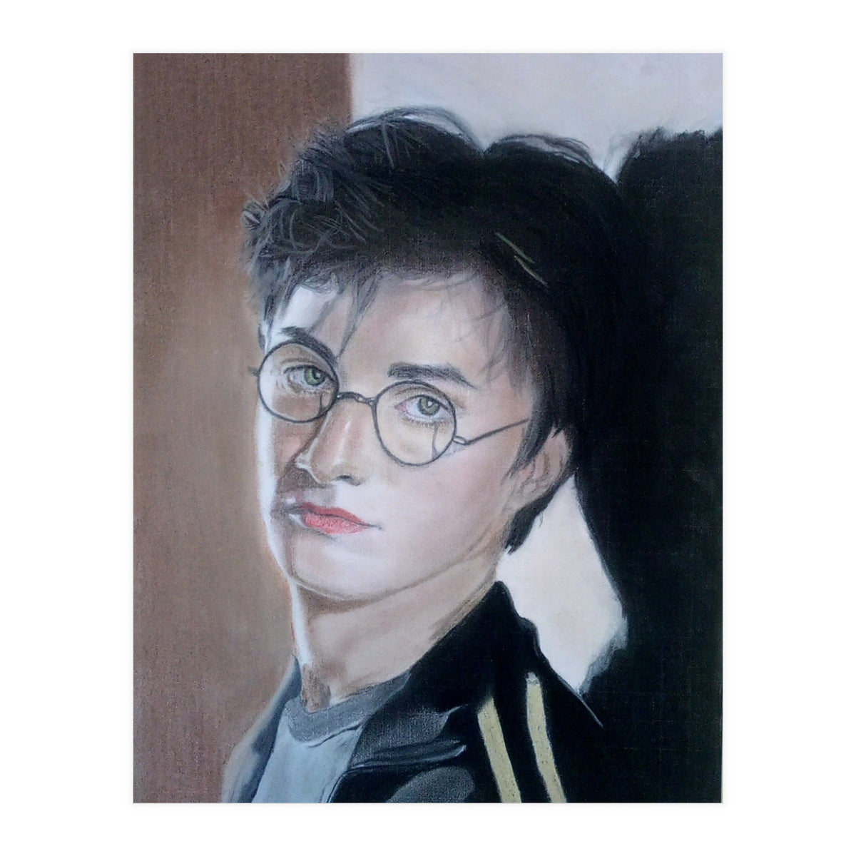 Soft Pastel Painting of Harry Potter by: MaeArtsy (Print Only)