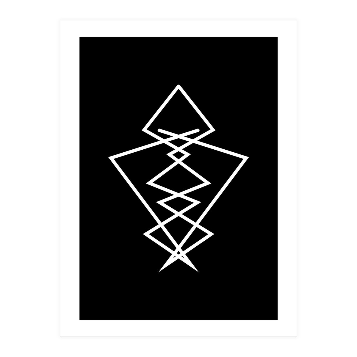 Triangulation_Black (Print Only)