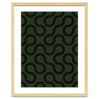 My Favorite Geometric Patterns No.33 - Deep Green