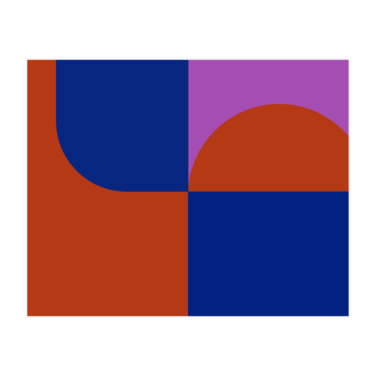 Sunny city | abstract modern (Print Only)