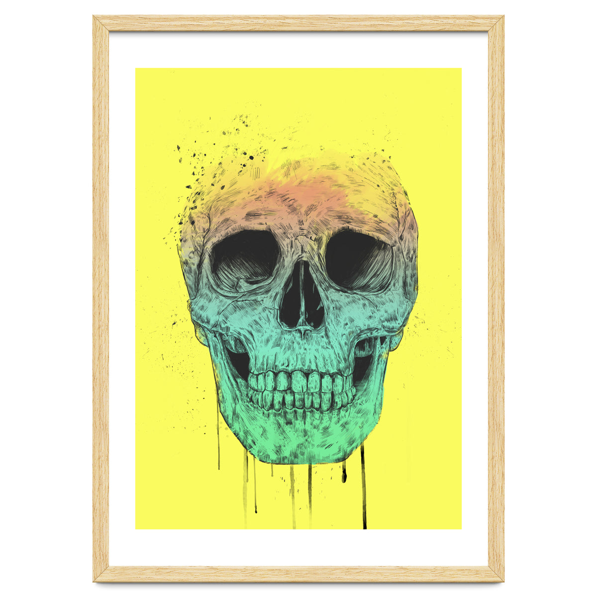 Pop Art Skull