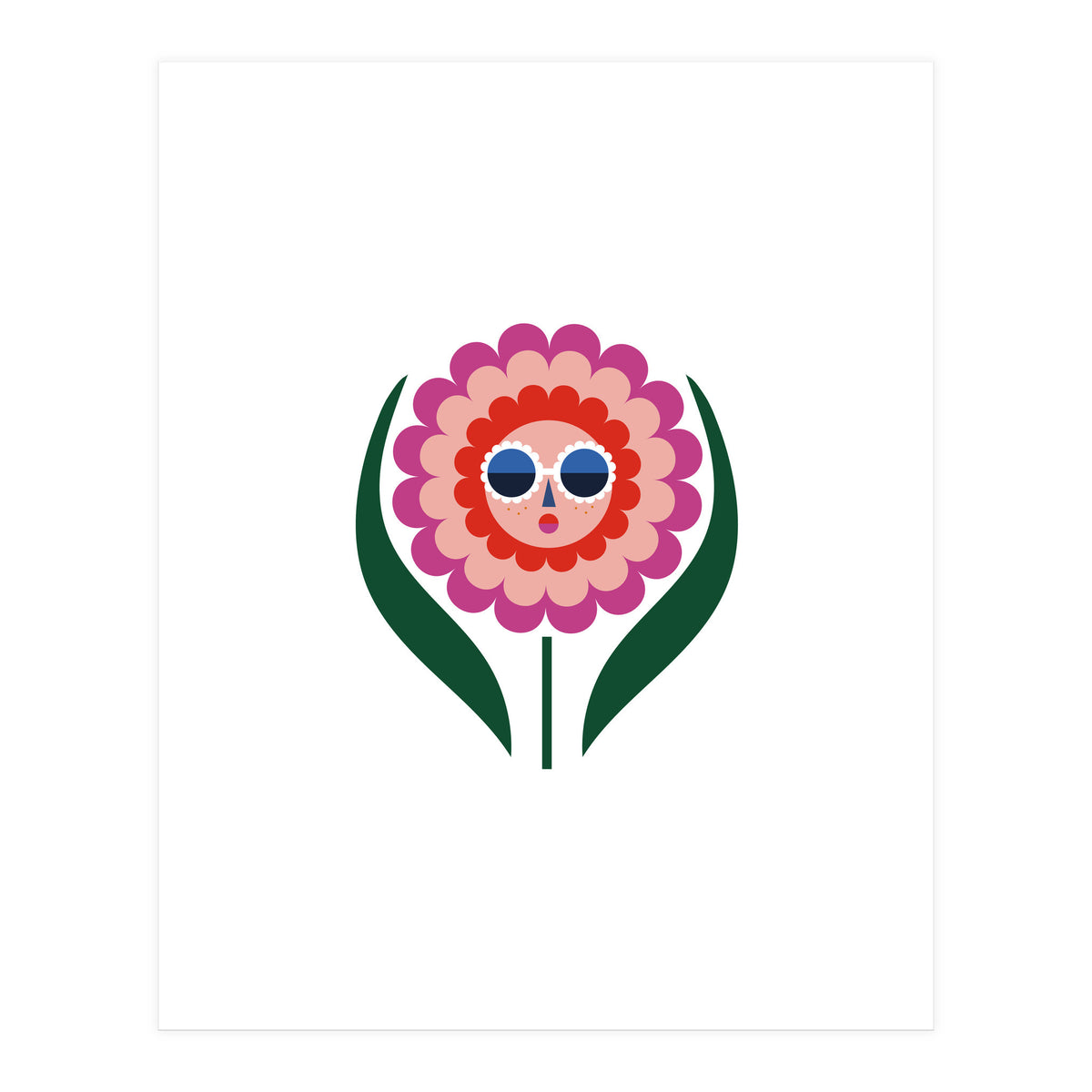 Madame Fleur Rgb (Print Only)