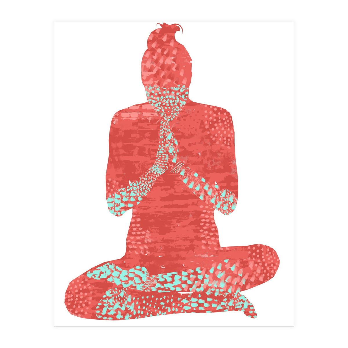 Agnistambhasana | Fire Log Pose (Print Only)