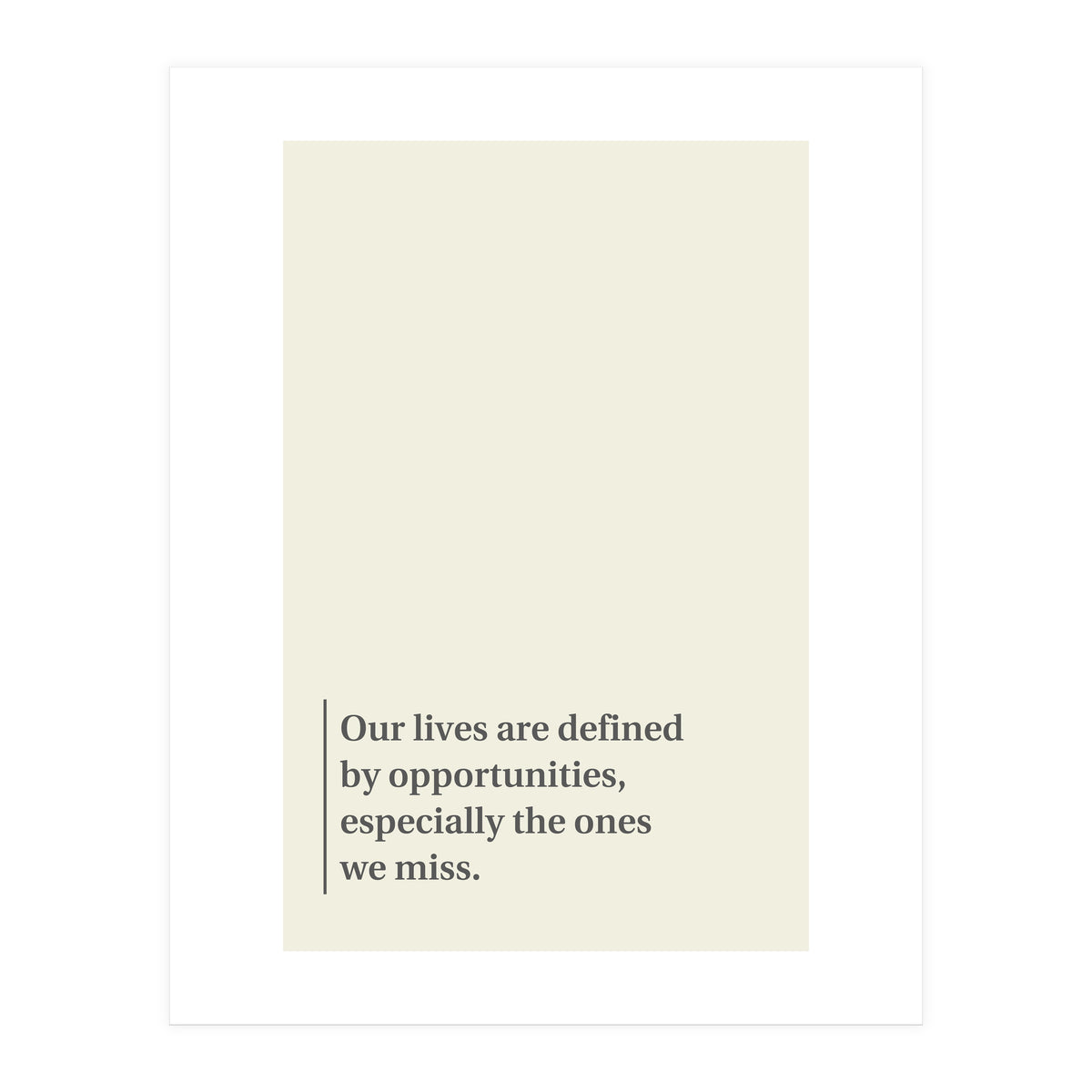 OPPORTUNITIES (Print Only)