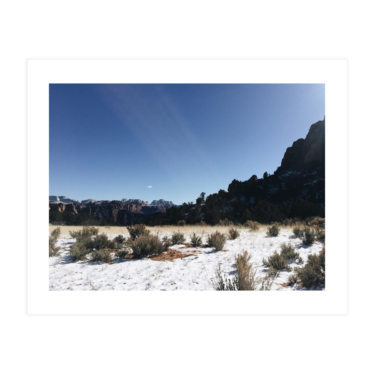Zion National Park II (Print Only)