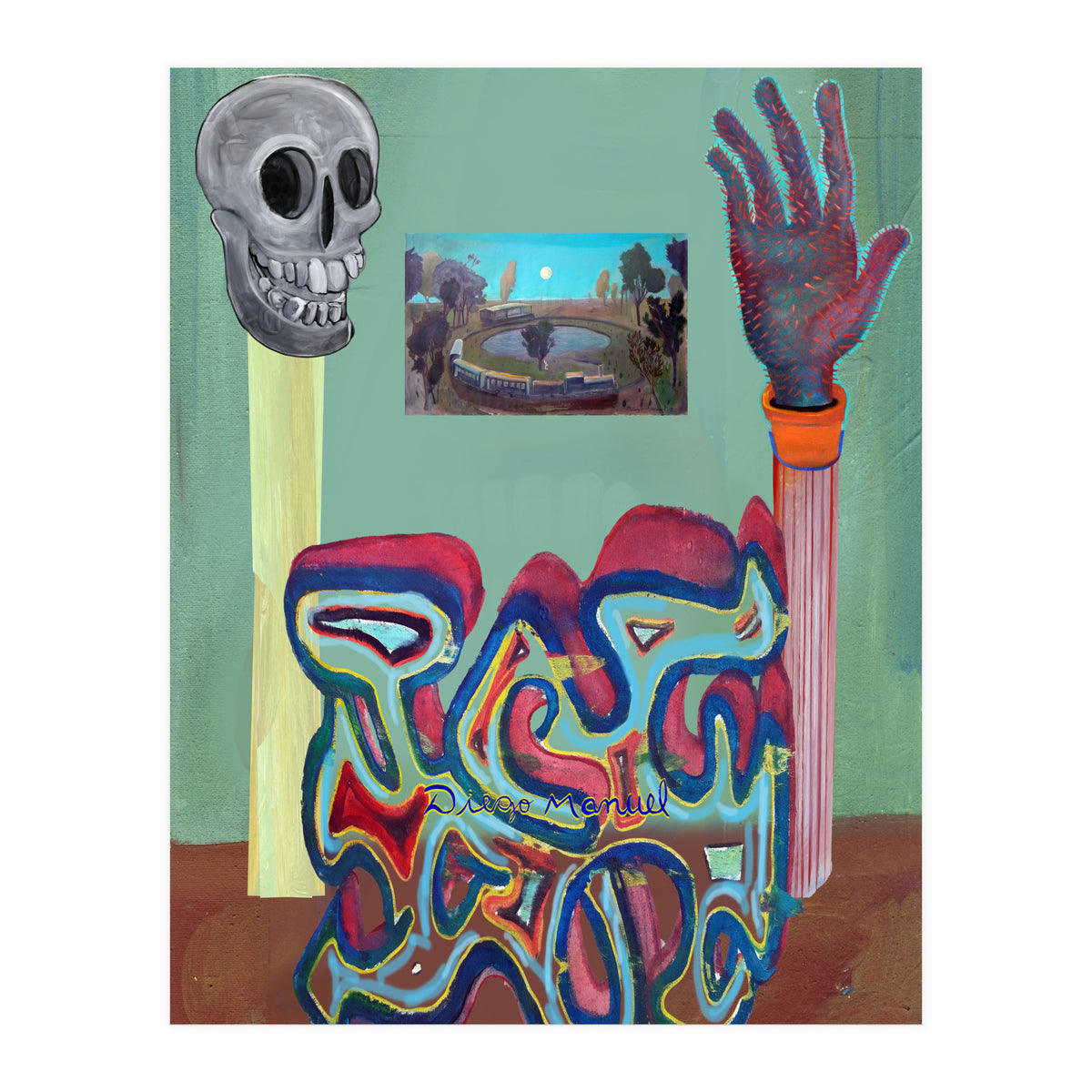 Graffiti Digital 2022 915 (Print Only)