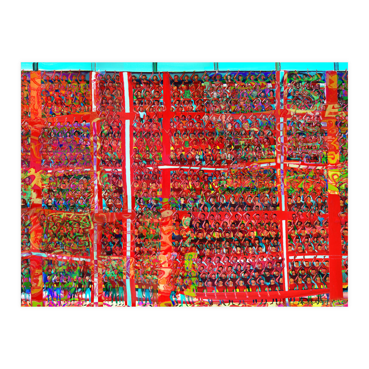 Gran Hinchada Roja 12 (Print Only)